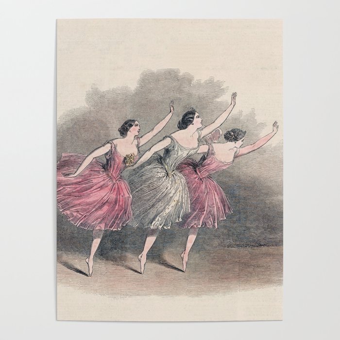 The Three Ballerinas Poster