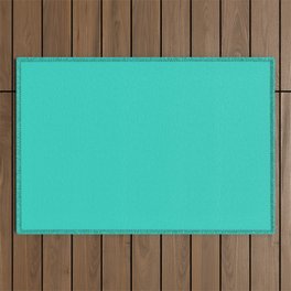 TURQUOISE COLOUR Outdoor Rug