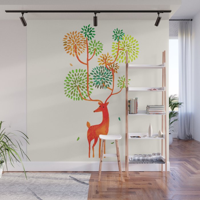 For the tree is the forest Wall Mural