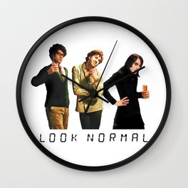 Look Normal - The IT Crowd Wall Clock