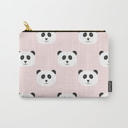Panda Love -Pink Carry-All Pouch