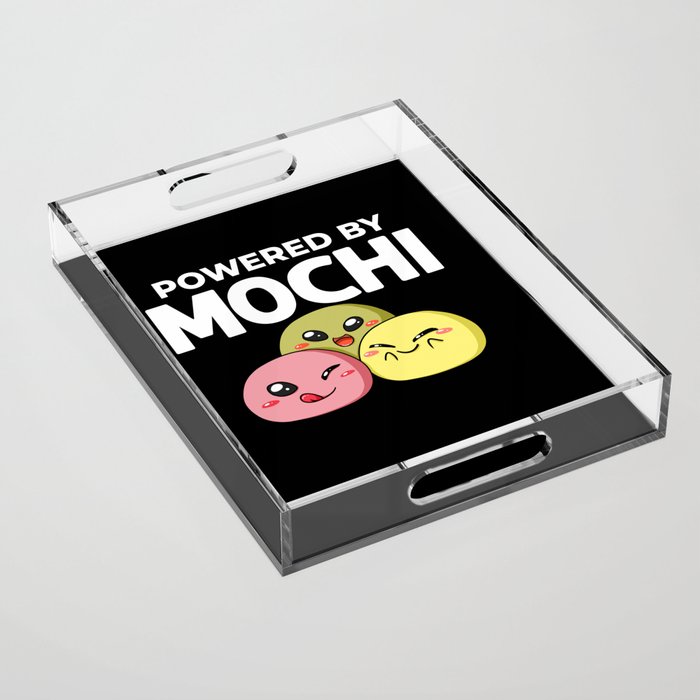 Mochi Ice Cream Donut Rice Cake Balls Acrylic Tray