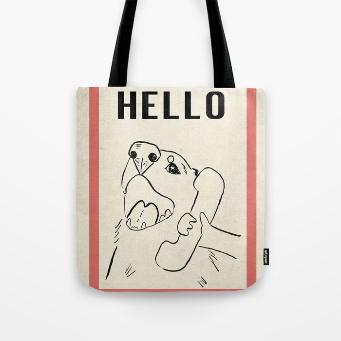 Hello Tote Bag