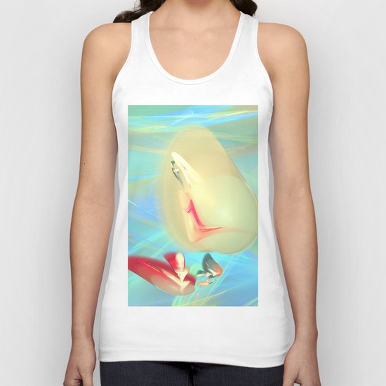 Leben - explore the life (A7 B0202) Unisex Tank Top