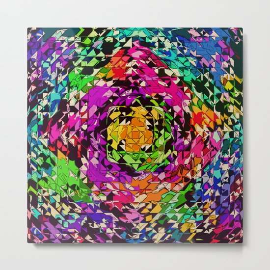 Pinwheel Metal Print