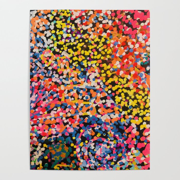 Pollick Funism 1 Poster by LISIE PESIE | Society6