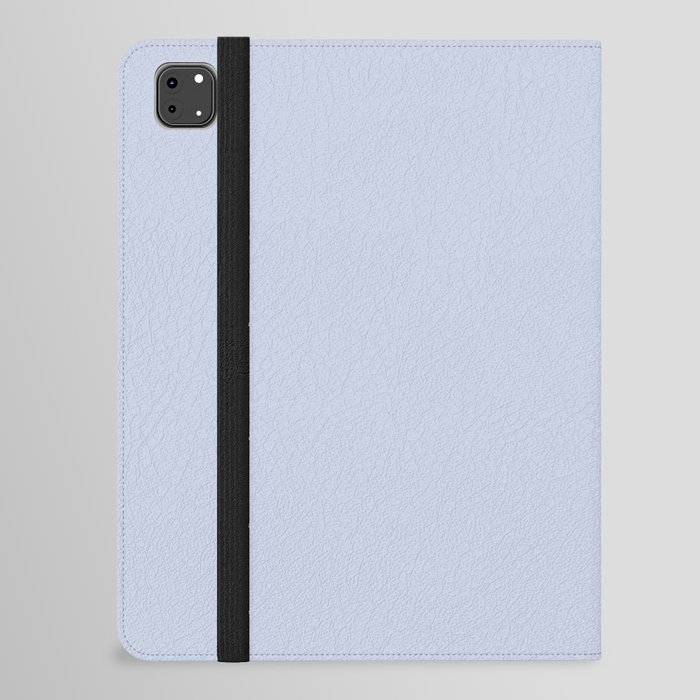 Bright Skies pale blue pastel solid color modern abstract pattern  iPad Folio Case