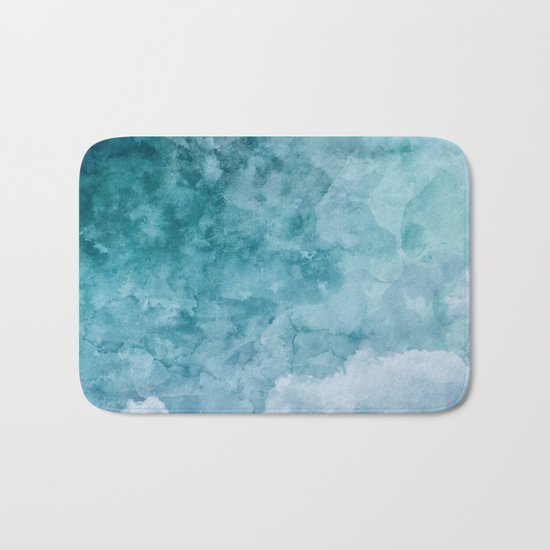 Over The Clouds Bath Mat