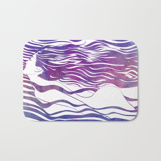 Water Nymph VI Bath Mat