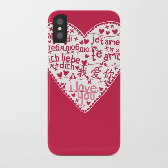 Te Amo iPhone Case