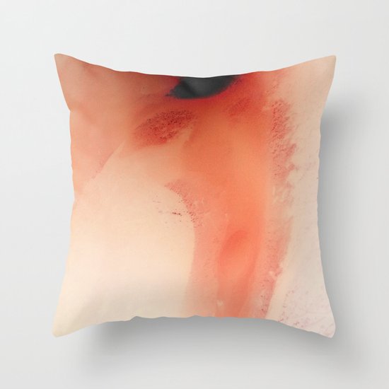 Fulvous Throw Pillow