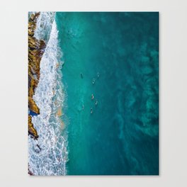The Surf and The Sand Canvas Print