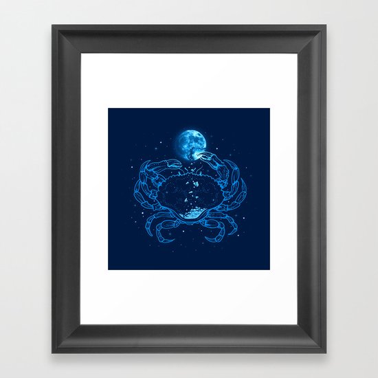 Me Gusta La Luna Llena Framed Art Print