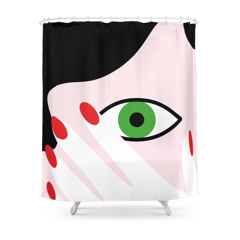 Ancilla Shower Curtain by studiosofa