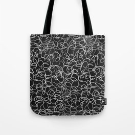 Onyx: Mid Century Abstract Art Tote Bag
