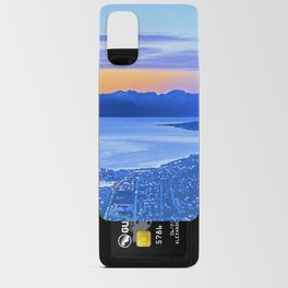 Calm Nordic Lakeview Sunset of Tromso, Norway Scandinavia Android Card Case