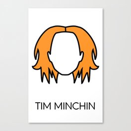 No Face Minchin - Tim Minchin Canvas Print