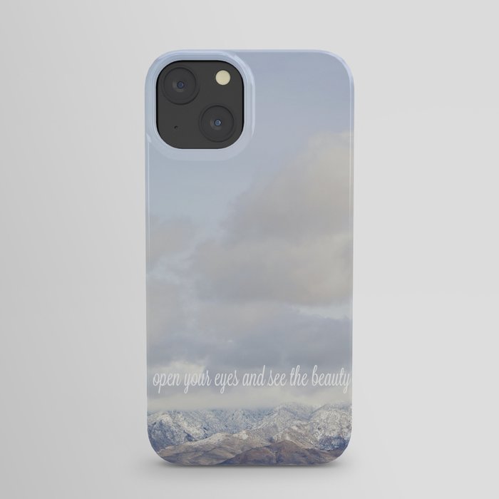 Open Your Eyes  iPhone Case
