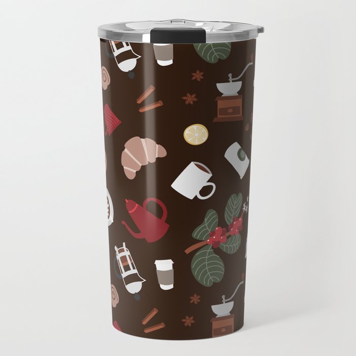 Coffee Time Illustration  Travel Mug