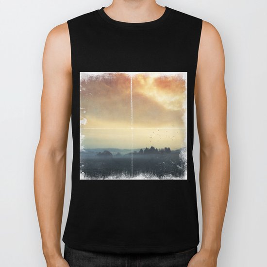 Layers of Silence Biker Tank