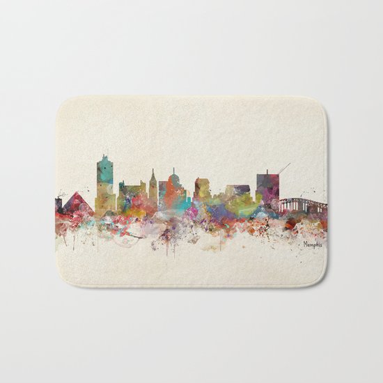 memphis tennessee Bath Mat