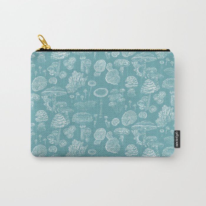 Mycology Blue Carry-All Pouch