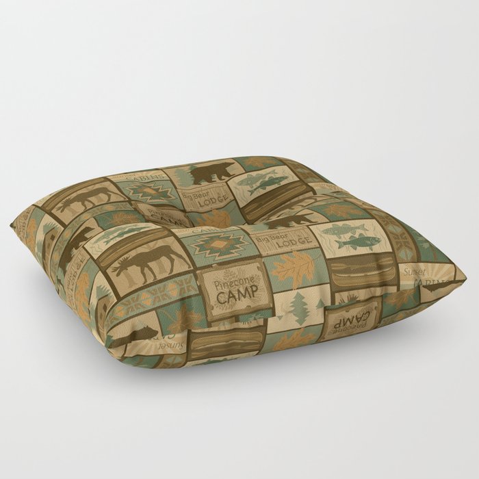 Big Bear Lodge Floor Pillow By Bpixton Society6