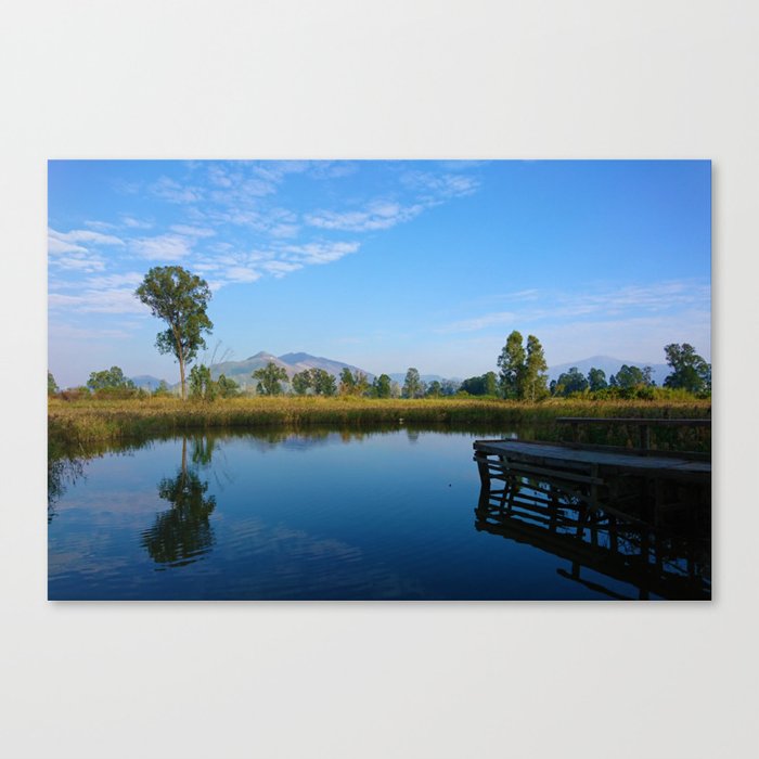 reflection of soul Canvas Print