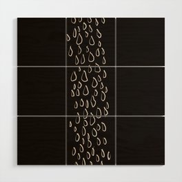 Spatial Concept 47. Minimal Painting Wood Wall Art