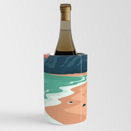 Gili Meno vacation poster Wine Chiller