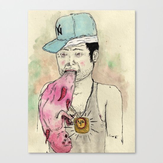 Reggaetongue Canvas Print