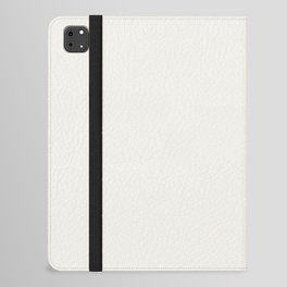 White Luster iPad Folio Case