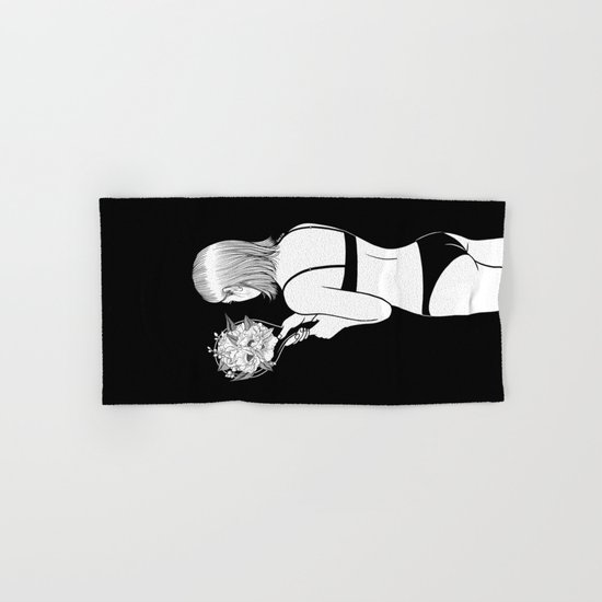 Fall in love with myself first Hand & Bath Towel