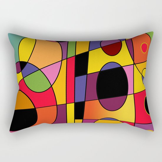 Abstract #79 Rectangular Pillow