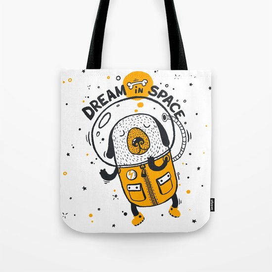 Dream in space Tote Bag