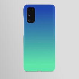 BLUE GREEN PASTEL COLOR GRADIENT  Android Case