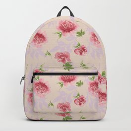 Spring Peony pattern  Backpack