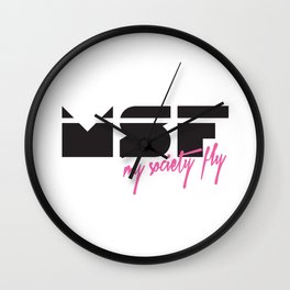 MSF - My Society Fly Wall Clock | People, Music 