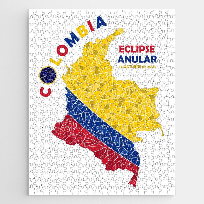 Colombia Annular Eclipse 2023 Jigsaw Puzzle