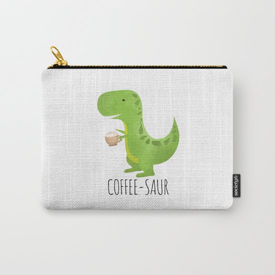 Coffee-saur Carry-All Pouch