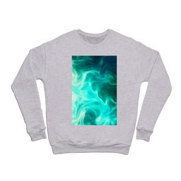 Atmospheric Cyan Movement2 Crewneck Sweatshirt
