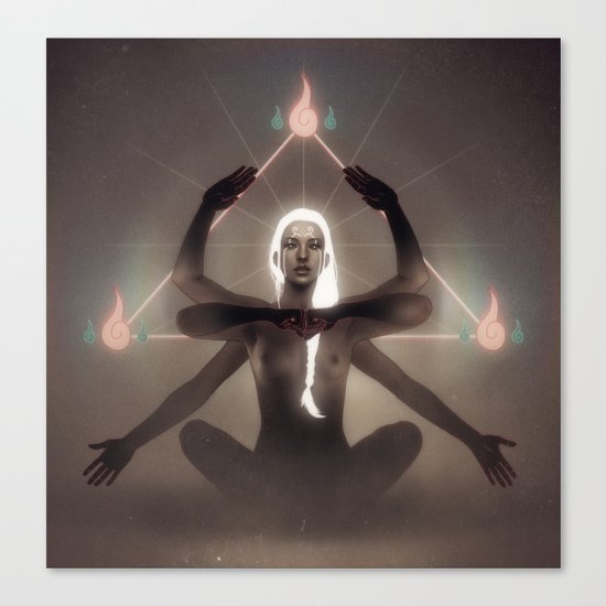 Alpha Centauri. Canvas Print