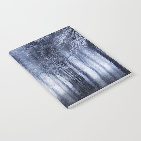 Mystical Winter Lake Notebook