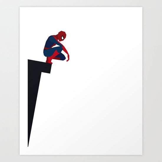 Basic Paper - Spiderman Art Print