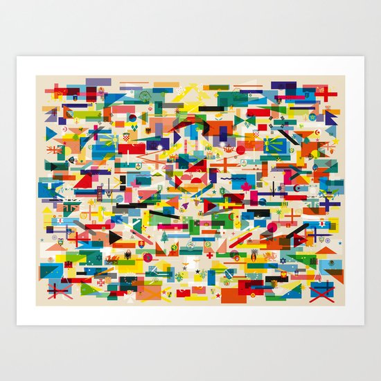Olympic Village Art Print