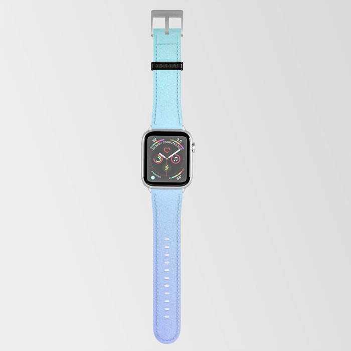 48 Blue Gradient 220506 Aura Ombre Valourine Digital Minimalist Art Apple Watch Band
