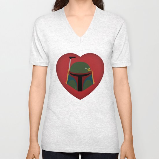 Fett Love (Boba Fett) Unisex V-Neck