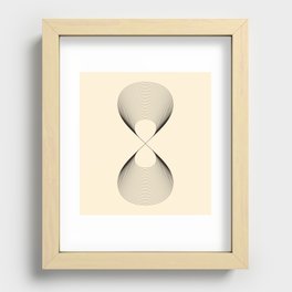 Abstraction_UNIVERSE_CONNECT_INFINITY_LOVE_POP_ART_0429A Recessed Framed Print