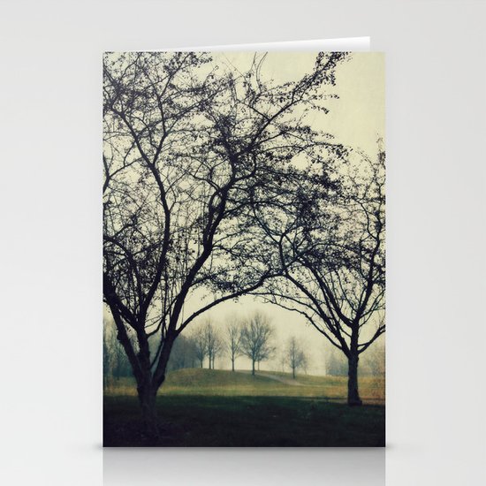 Embracing the Distance Stationery Cards