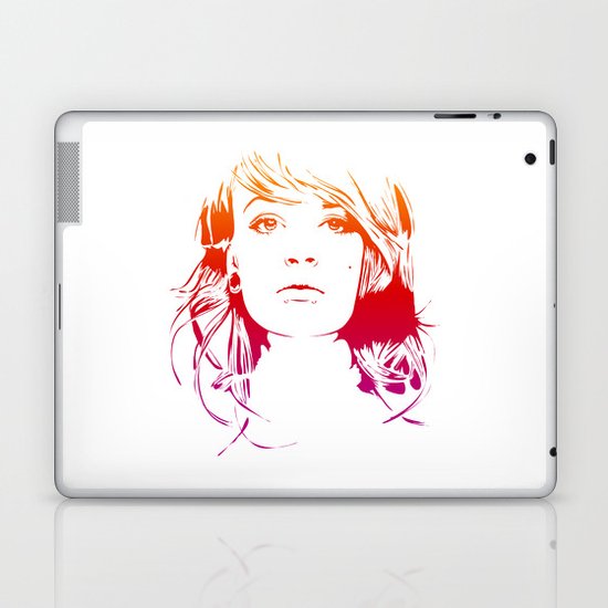 TattooGirl Laptop & iPad Skin